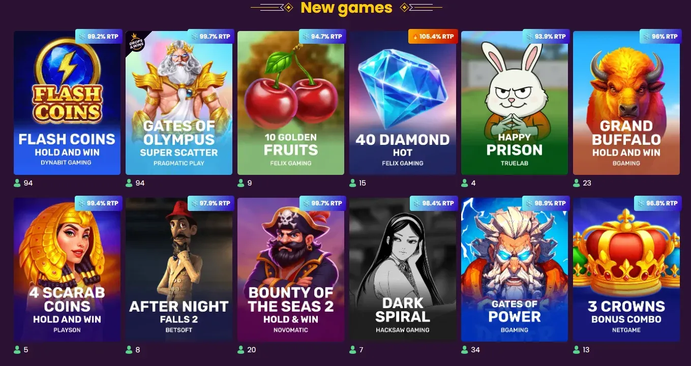 new games